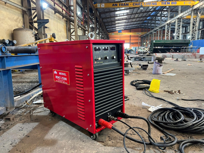 Máy hàn đinh neo Nam Vượng ứng dụng công nghệ Inverter hiện đại. Ảnh: Công ty Nam Vượng