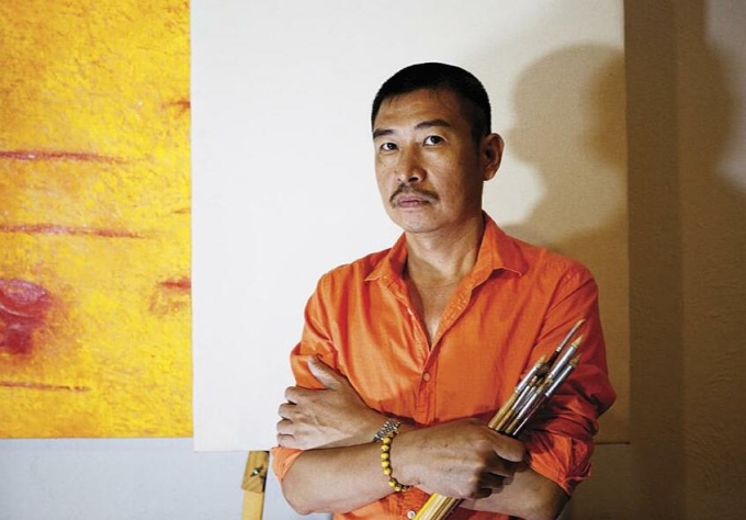 Họa sĩ Lê Thiết Cương. Ảnh: Art Việt