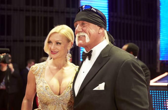 Hulk Hogan và vợ hai Jennifer McDaniel dự sự kiện tại San Jose, California, Mỹ ngày 28/3/2015.