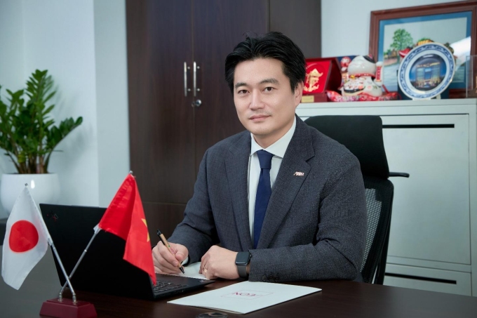 Ông Tezuka Daisuke - Thành viên Ban điều hành tập đoàn, Trưởng đại diện Tập đoàn Aeon tại Việt Nam, kiêm Tổng giám đốc Aeon Việt Nam. Ảnh: Aeon