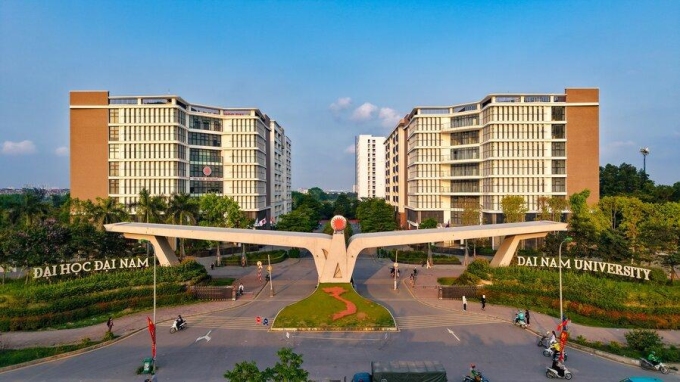 Công trường Đại học Đại Nam. Ảnh: DNU