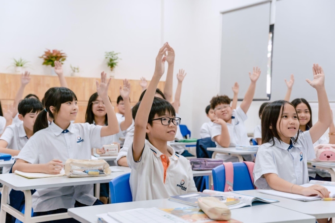Học sinh Phenikaa School được khuyến khích thể hiện bản thân. Ảnh: Phenikaa School
