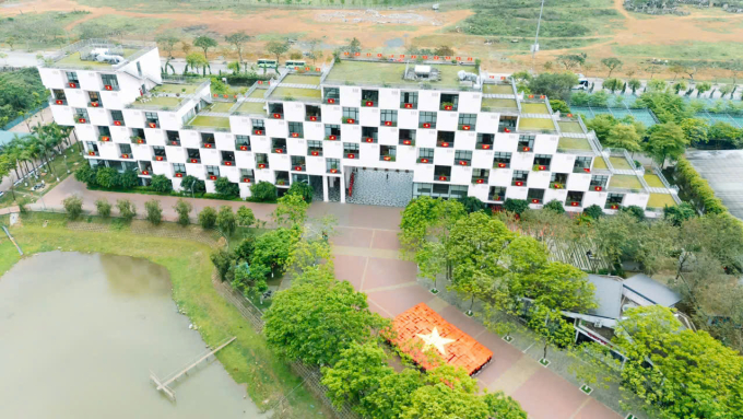 Khuôn viên trường Đại học FPT. Ảnh: FPTU