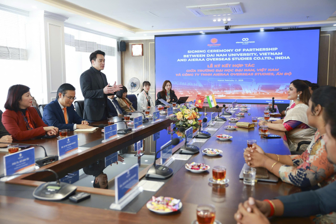 Ông Lê Đắc Lâm - Phó chủ tịch Hội đồng trường Đại học Đại Nam. Ảnh: DNU