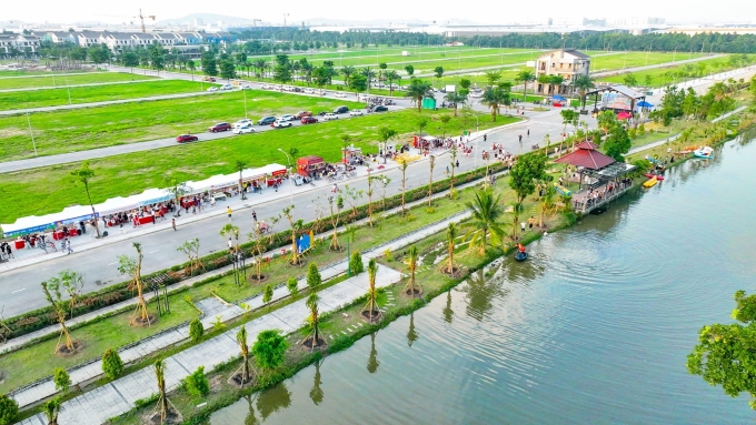 Công viên Tào Khê River Park, nơi diễn ra sự kiện. Ảnh: Centa Riverside