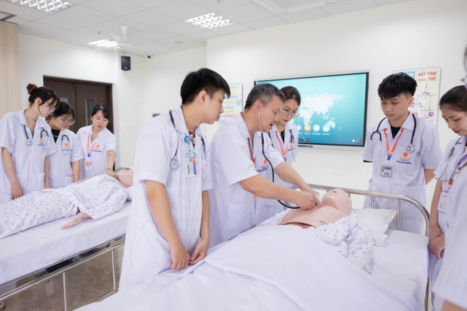 Trung tâm tiền lâm sàng hiện đại tại trường. Ảnh: Trường Đại học Đại Nam