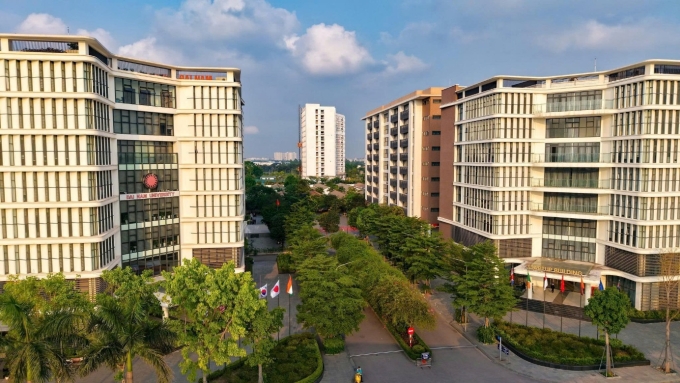 Khuôn viên trường Đại học Đại Nam. Ảnh: DNU