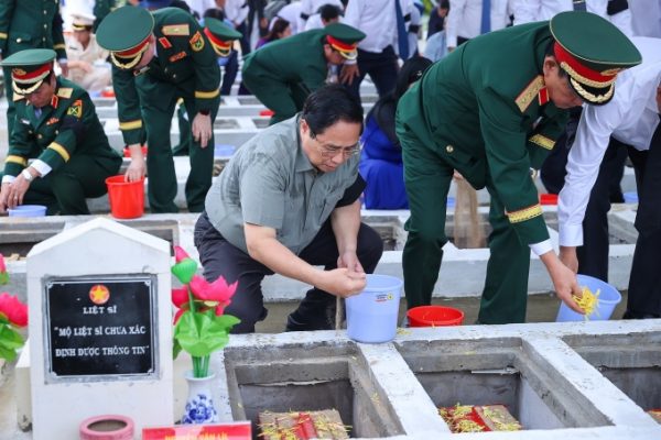 An Giang: Truy điệu và an táng 81 hài cốt liệt sĩ