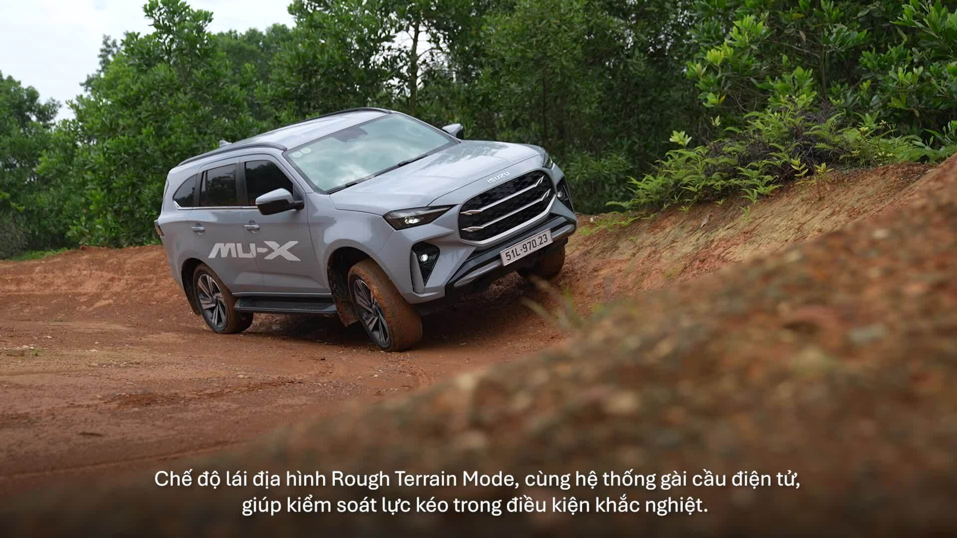 Isuzu mu-X 2025 - SUV không chạy theo trào lưu
