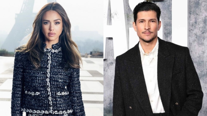 Chân dung Jessica Alba và Danny Ramirez. Ảnh: Instagram Jessica Alba/ WireImage
