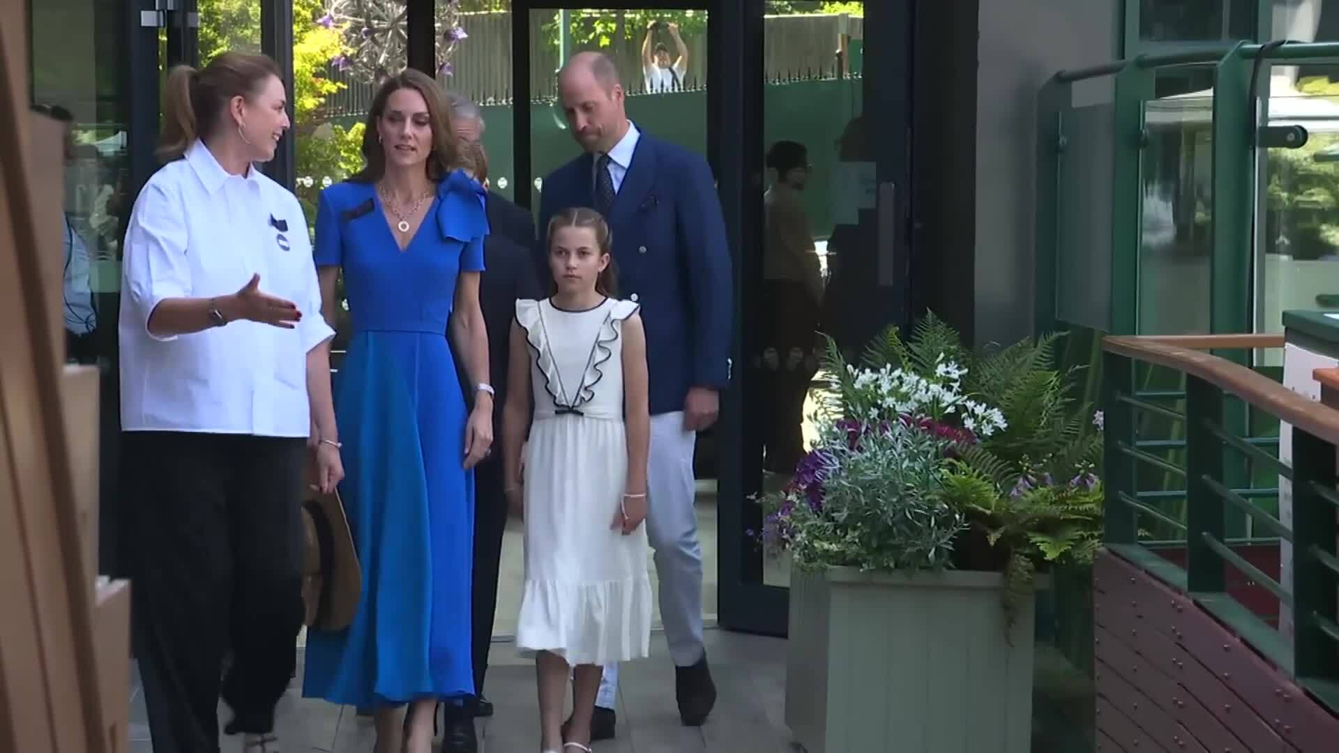 Kate Middleton và chồng con đến dự Wimbledon 2025