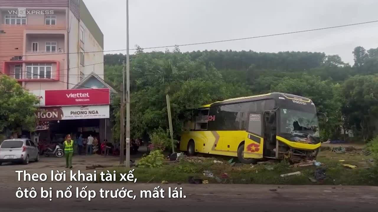 Khởi tố tài xế làm lật xe khách khiến 10 người tử vong