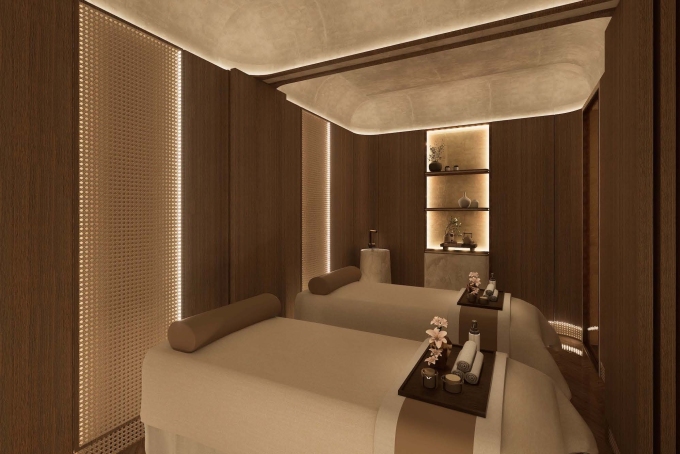 Dự án tích hợp bể bơi, gym - spa, lounge thư giãn... trong một tổng thể tiện ích khép kín. Ảnh: Sun Property