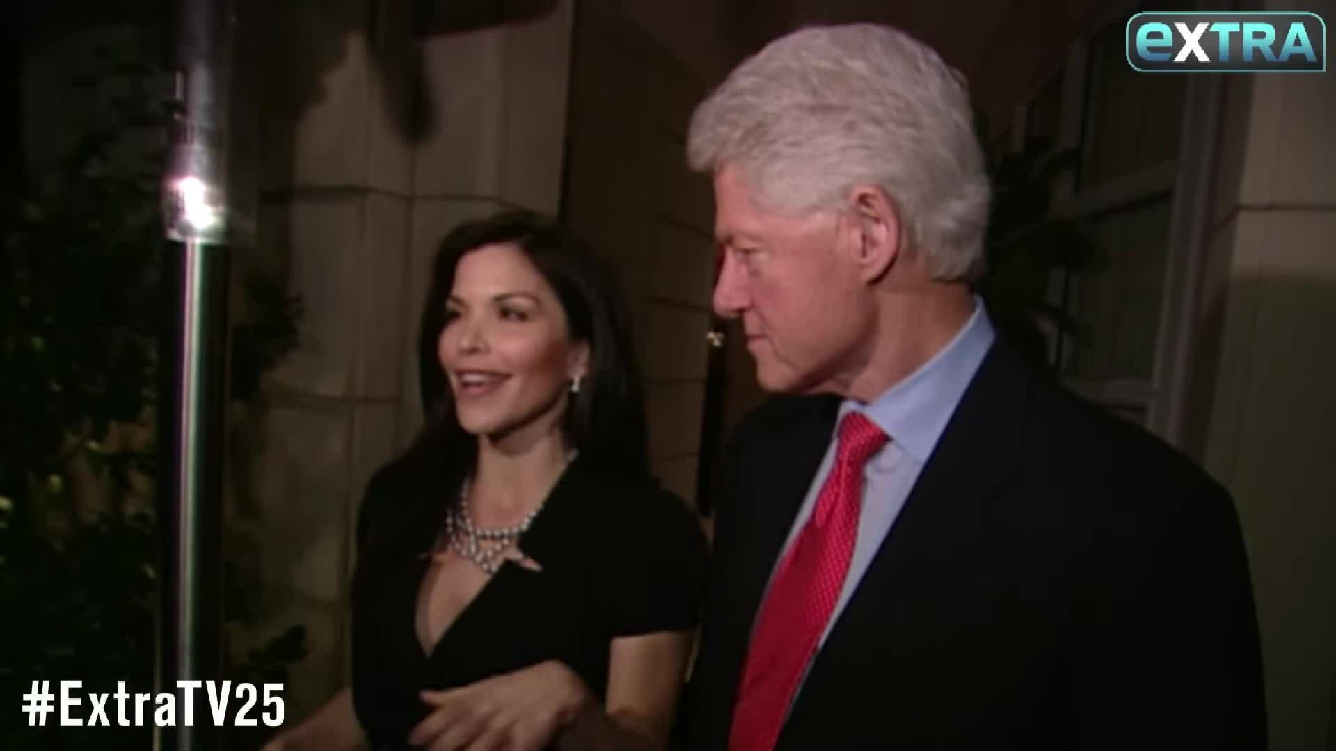 Lauren Sánchez phỏng vấn tỷ phú Bill Clinton năm 2010