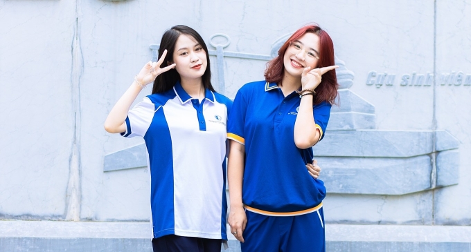 Sinh viên Đại học Luật Hà Nội. Ảnh: Fanpage nhà trường