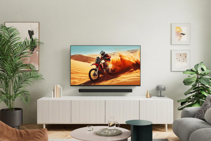 Hệ sinh thái giải trí tại gia với loa thanh, TV Sony Bravia 2. Ảnh: Sony