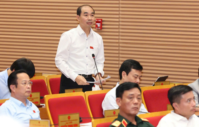 Phó giám đốc phụ trách Sở Y tế Nguyễn Đình Hưng. Ảnh: Hoàng Phong