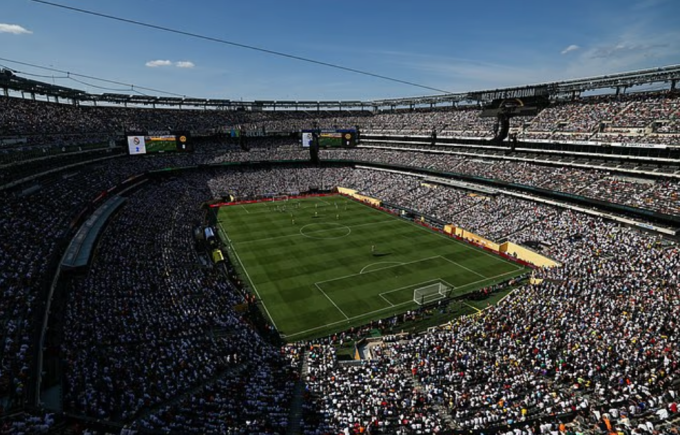 Trận tứ kết giữa Real Madrid và Dortmund hôm 5/7 thu hút 76.611 khán giả tại sân MetLife - con số cao nhất kể từ đầu Club World Cup 2025. Ảnh: FIFA