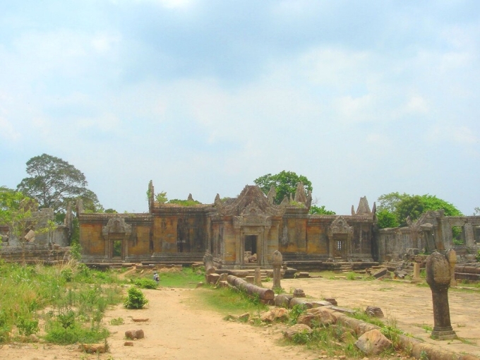 Một góc quần thể đền Preah Vihear. Ảnh: UNESCO