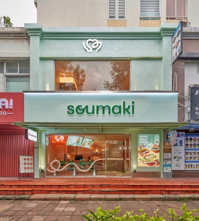 Cửa hàng Soumaki tại Quận 7. Ảnh: Soumaki