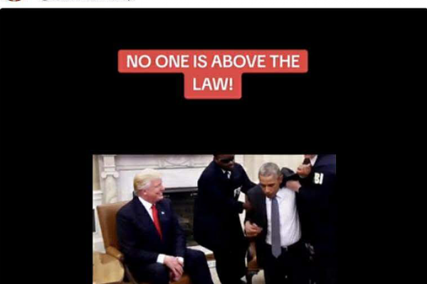 Trump đăng video AI ‘bắt Obama’: Tin giả gây sốc!
