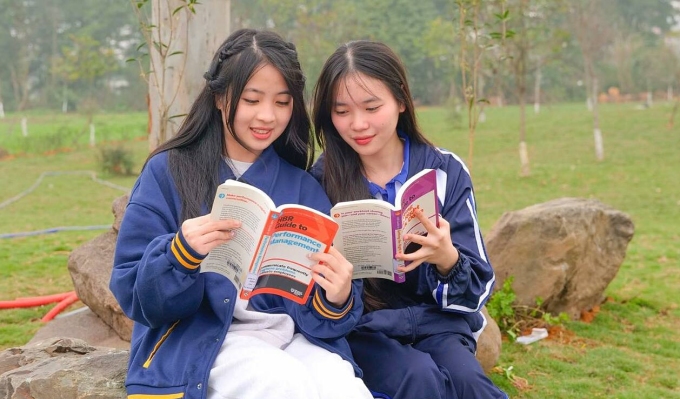 Sinh viên Đại học Quốc gia Hà Nội. Ảnh: VNU-LIC
