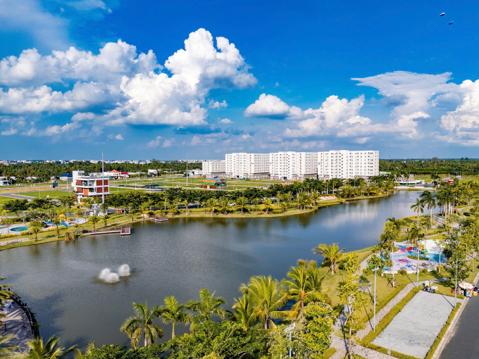 60% diện tích tại Nam Long II Central Lake dành cho cảnh quan xanh và tiện ích. Ảnh: Nam Long