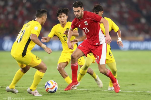 U23 Đông Nam Á 2025: Indonesia loại Malaysia