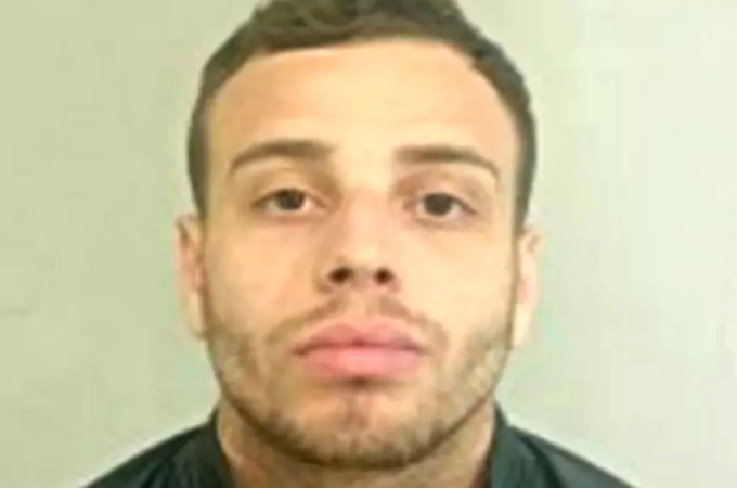 Gary Hampson là tội phạm có nhiều tiền án. Ảnh: Preston Police