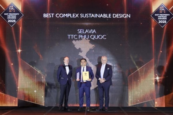Selavia Phú Quốc nhận giải thưởng Dot Property 2025