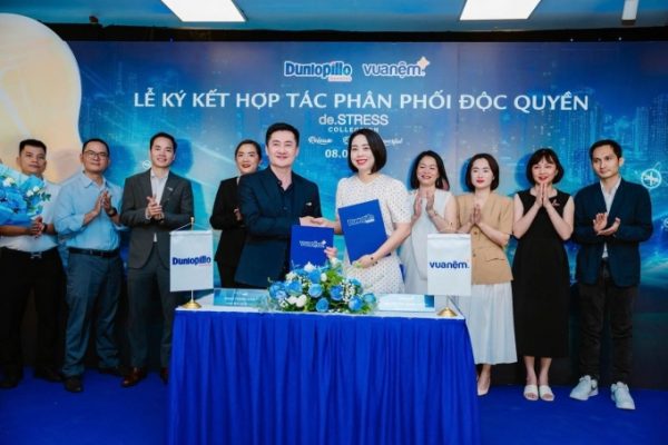 Dunlopillo ra mắt bộ sưu tập de.Stress tại Vua Nệm