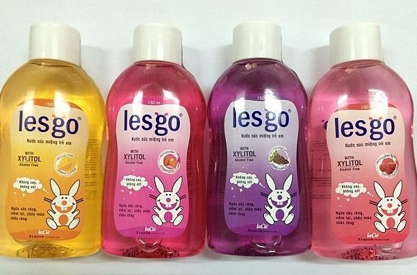 Thu hồi nước súc miệng trẻ em: Chất bảo quản không công bố