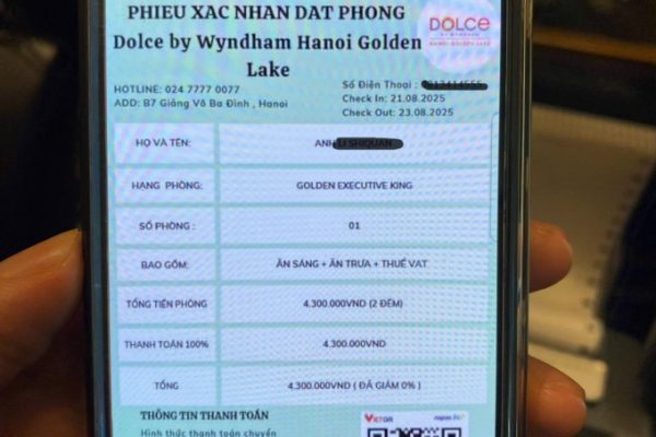 Hà Nội: Cảnh báo đặt phòng khách sạn giả mạo dịp lễ 2/9!