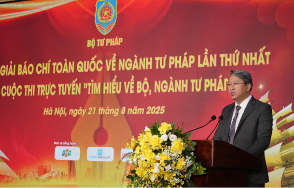 FPT và Bộ Tư pháp hợp tác tổ chức cuộc thi trực tuyến