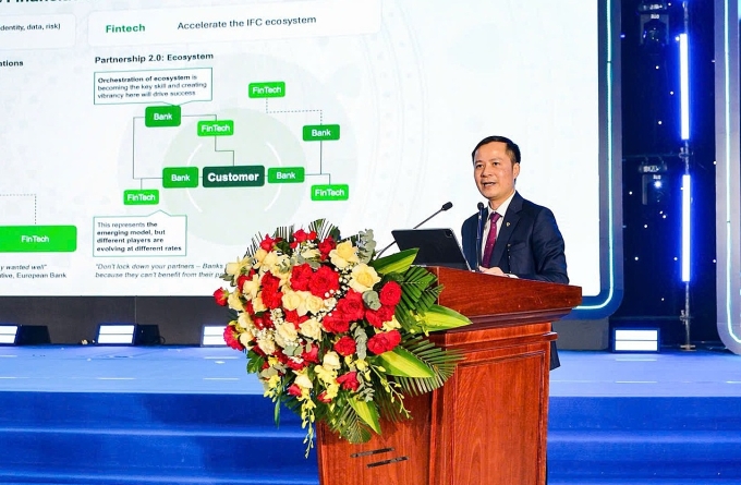 Ông Lê Hoàng Tùng, Phó Tổng Giám đốc Vietcombank. Ảnh: Vietcombank