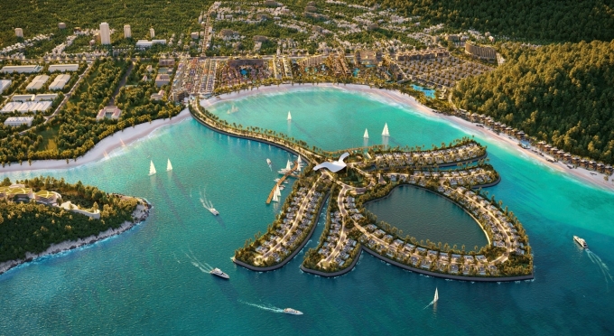 Phối cảnh dự án Selavia cách sân bay quốc tế Phú Quốc khoảng 12 phút di chuyển, thuận tiện kết nối các vùng trọng điểm của Phú Quốc. Ảnh: TTC Phú Quốc