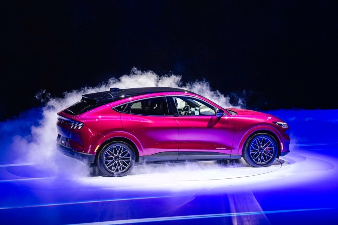 Mustang Mach-E, mẫu xe thuần điện đầu tiên của Ford tại Việt Nam. Ảnh: Ford Việt Nam