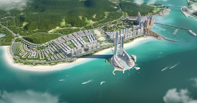 Sun Centro Town thừa hưởng toàn bộ hệ thống tiện ích của đại đô thị Sun Elite City. Ảnh: Sun Property
