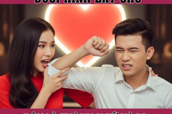 Thành ngữ ẩn sau hành động của cặp đôi này là gì?