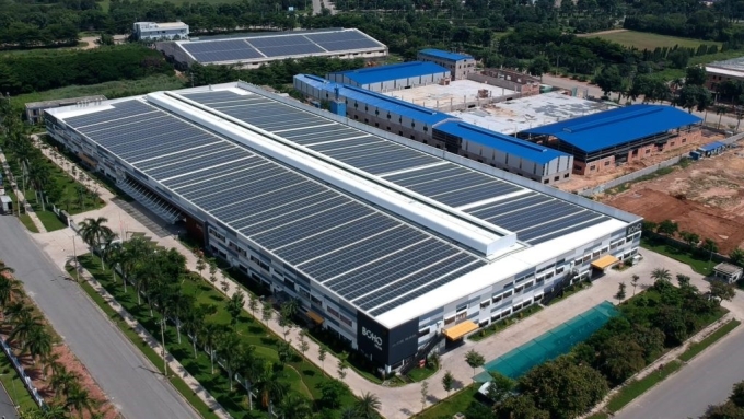 Nhà máy đạt tiêu chuẩn LEED Gold của Boho tại Tây Ninh (Long An cũ). Ảnh: Boho