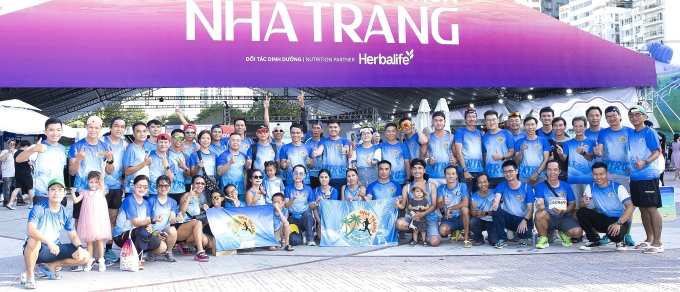 Các thành viên NTRU chụp ảnh tại expo giải VM Nha Trang năm ngoái. Ảnh: NTRU