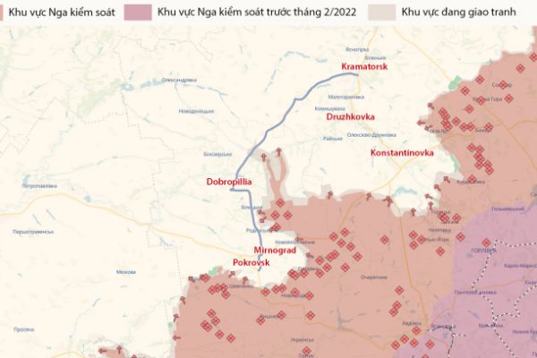 Ukraine: Nguy cơ tại mặt trận Pokrovsk – Phòng tuyến bị thủng?