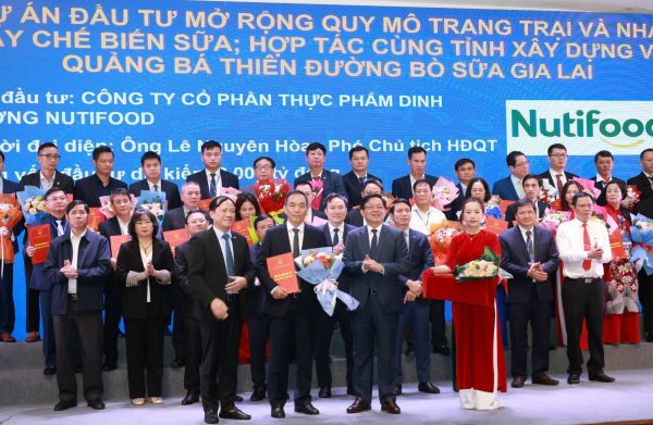 Nutifood đầu tư 6.000 tỷ mở rộng trang trại bò sữa Gia Lai