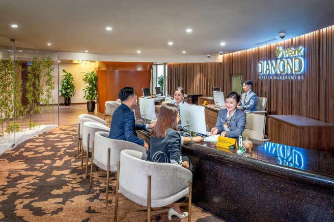 Không gian dành riêng cho khách hàng ưu tiên Ảnh: VPBank