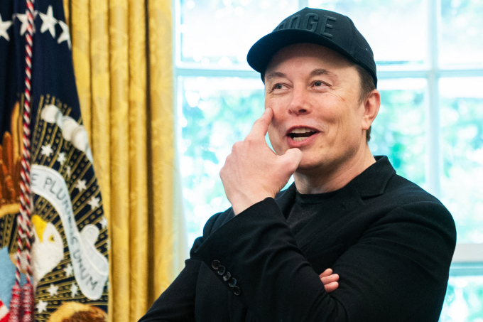 Tỷ phú Elon Musk tại Phòng Bầu dục ở Nhà Trắng ngày 30/5. Ảnh: AFP
