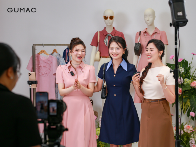 Gumac đảm bảo mỗi bộ sưu tập mới đều đáp ứng tốt thị hiếu của người tiêu dùng nhờ tận dụng tối đa các công cụ vận hành từ Shopee.