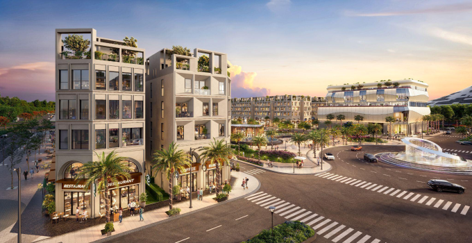 Sản phẩm Shoptique tại dự án. Ảnh: Masterise Homes