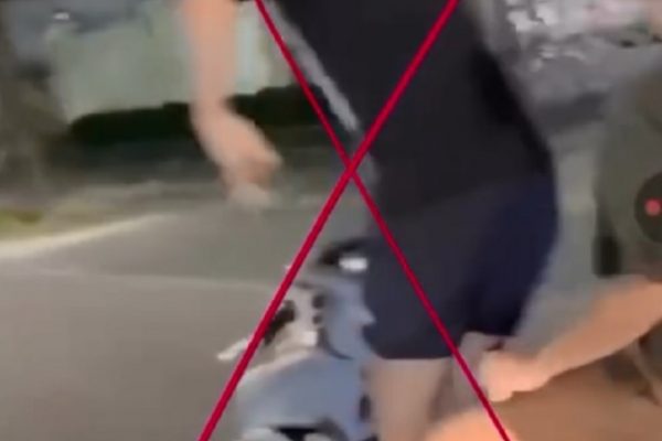 Xe máy bị tịch thu vì cho bạn nhảy múa khi lái xe