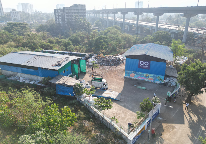 Cơ sở xử lý rác của ReCircle ở Dahisar, Mumbai. Ảnh: ReCircle