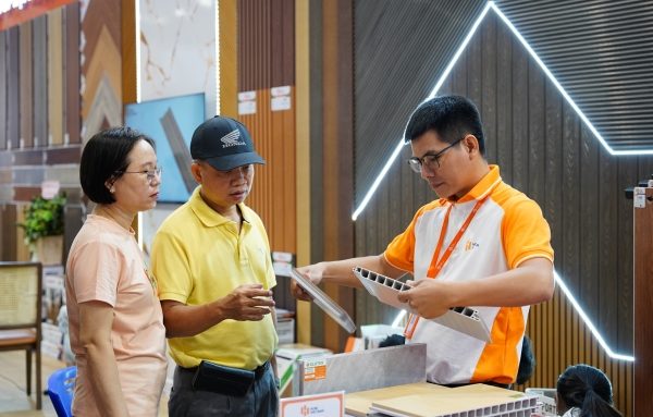 Vật liệu nội ngoại thất Hobi ra mắt tại Vietbuild 2025